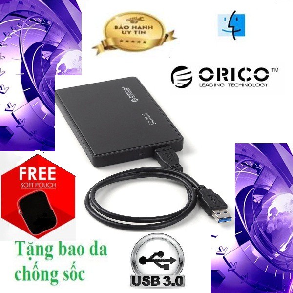 Ổ CỨNG DI ĐỘNG ORICO 1TB USB 3.0 kết nối Smartphone