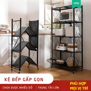 Kệ Gấp Gọn, Kệ Để Đồ Đa Năng Có Bánh Xe Di Chuyển