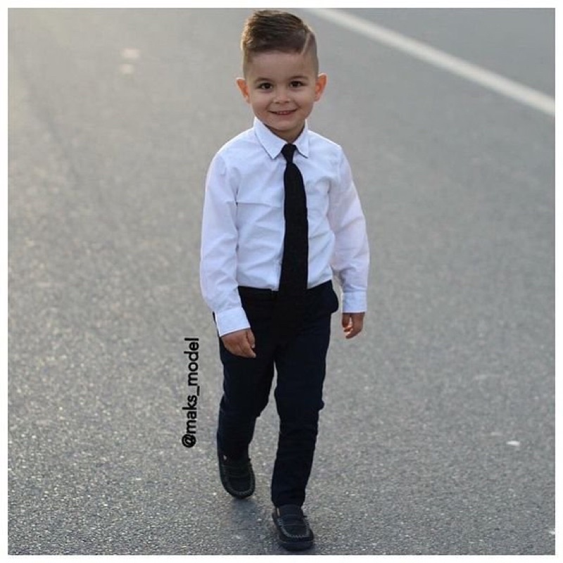 Cà vạt cho bé trai, cà vạt trẻ em free size
