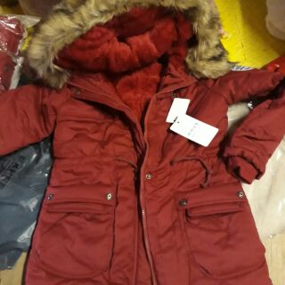 Áo parka lót lông