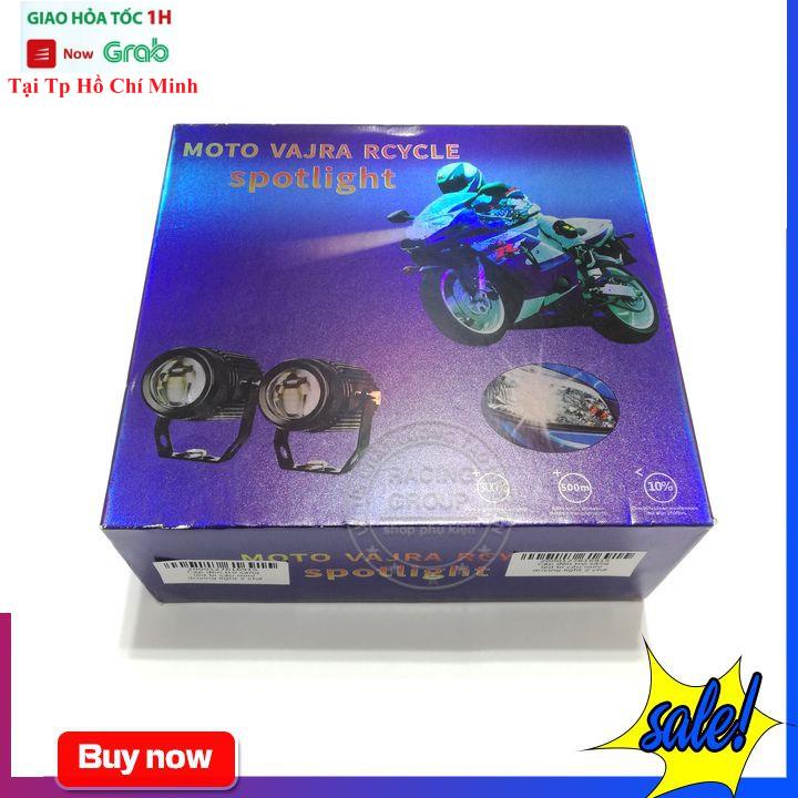 Đèn Trợ Sáng Bi Cầu 2 Chế Độ Siêu Sáng Cos Vàng Pha Trắng