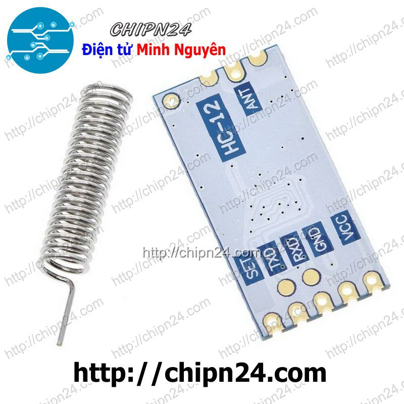 [1 CÁI] Module RF HC-12 SI4463 433Mhz (Khoảng cách 1Km)