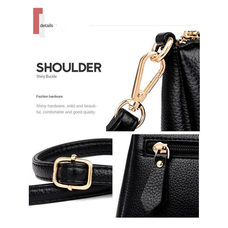 Túi Xách Da Mềm Phong Cách Hàn Quốc Dành Cho Phụ Nữ Trung Niên 6015#