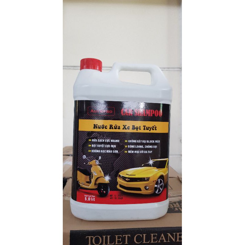 nước rửa xe bọt tuyết chuyên dụng tiệm rửa xe 5000ml