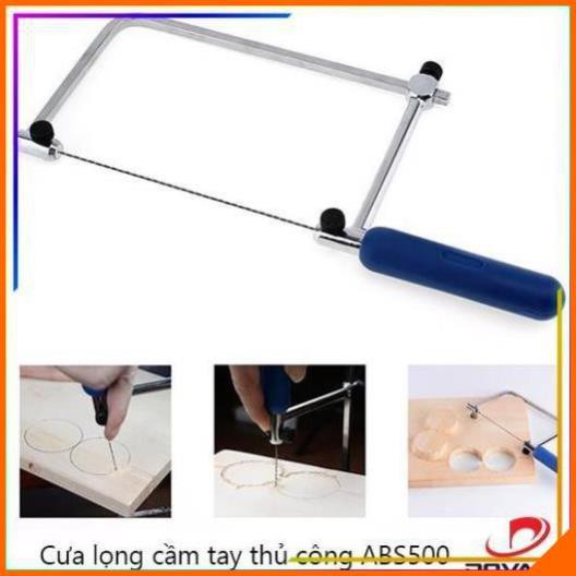 [Đại Hạ Giá] Cưa lọng cầm tay thủ công ABS500 - Thép không rỉ, 25cm x 11,5cm, Chiều dài lưỡi cưa 10cm