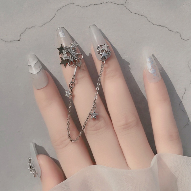 Phụ Kiện Trang Trí Móng Tay Hình Nơ Trái Tim 3D Bằng Hợp Kim Xinh Xắn