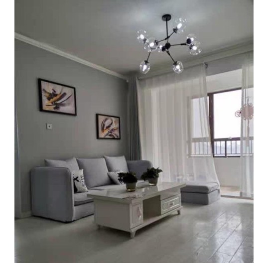 Đèn chùm thả MONSKY ASLEY MAXWEL 8 bóng cao cấp sang trọng