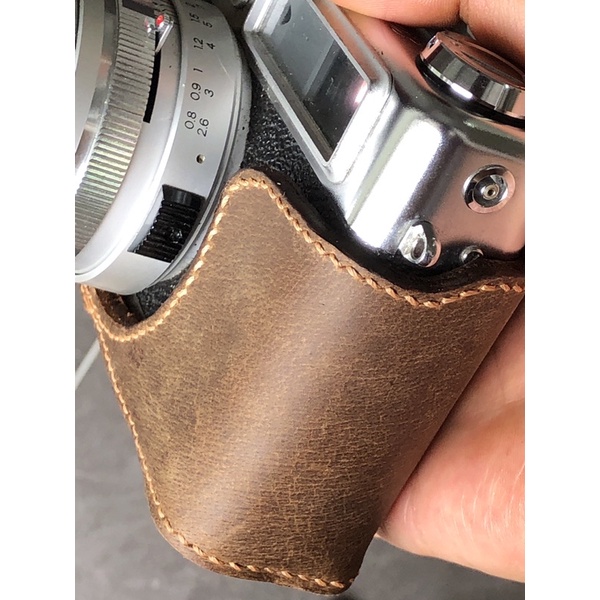 Halfcase da bò sáp Yashica Electro 35