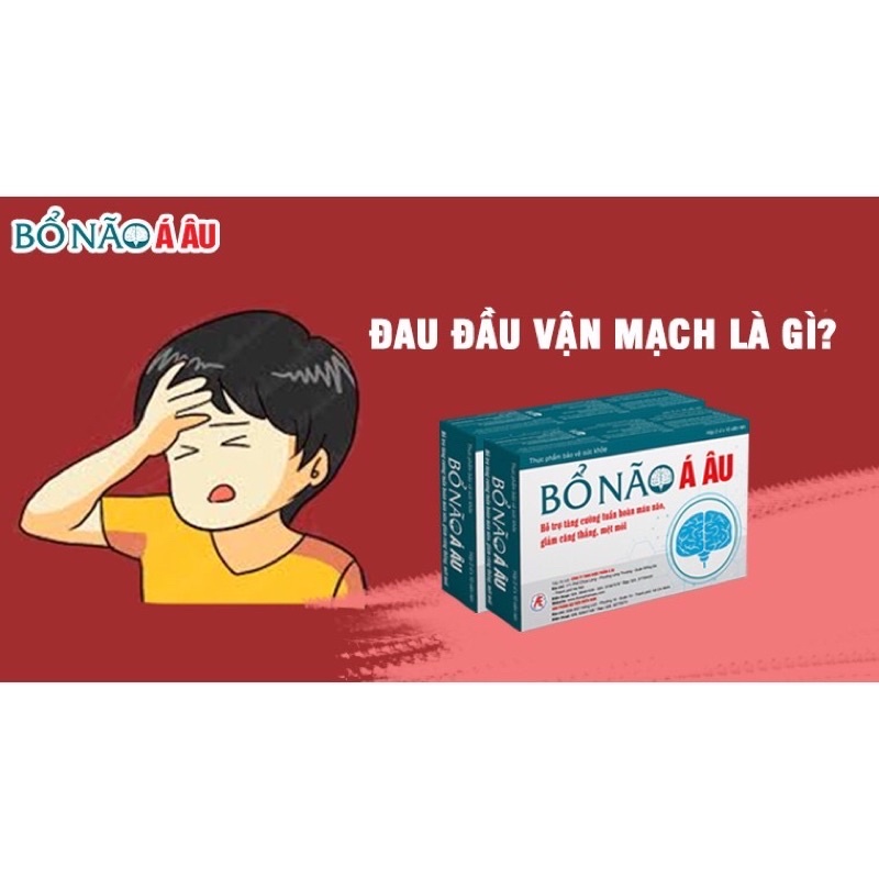 Bổ Não Á Âu - Hỗ trợ tăng cường tuần hoàn máu não, giảm căng thẳng, mệt mỏi -20v [CHÍNH HÃNG]
