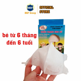 Khẩu Trang Trẻ Em 5D - Khẩu Trang Cho Bé -Nam Anh 4 Lớp Kháng Khuẩn Công Nghệ Nhật Hộp 10 Cái