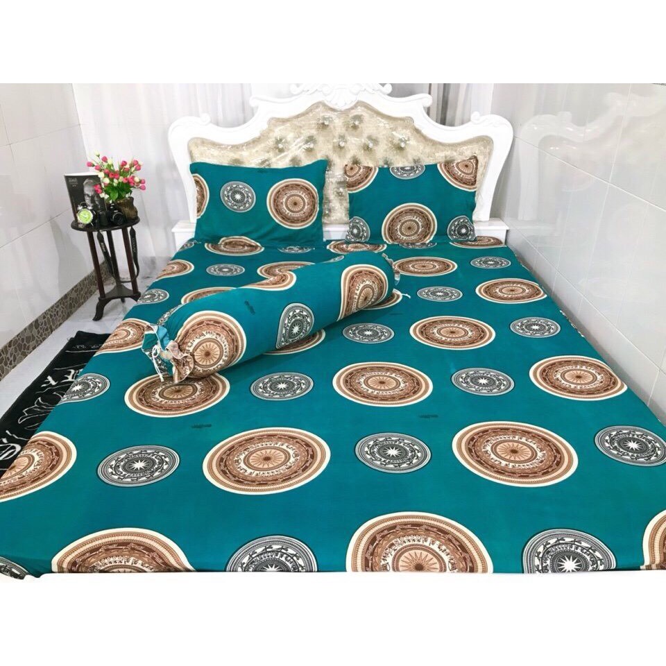 Drap nệm thun lạnh (ga nệm thun lạnh) 1m6 x 2m ,1m8 x 2m, 1,4M-2M VNSK (Giao màu ngẫu nhiên)- GIAO NHANH 1H