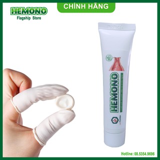 [Gói 10 Cái] Bao Ngón Tay Cao Su Y Tế Bọc 1 Ngón - Hỗ trợ sử dụng Gel bôi trĩ Hemono | Hemono Flagship Store