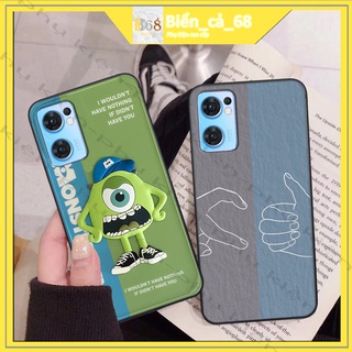 Ốp Oppo Reno7 / Reno7 Z 5G / Reno 7 in hình kẻ caro,mặt cười cute,gấu,bear cấp chất lượng