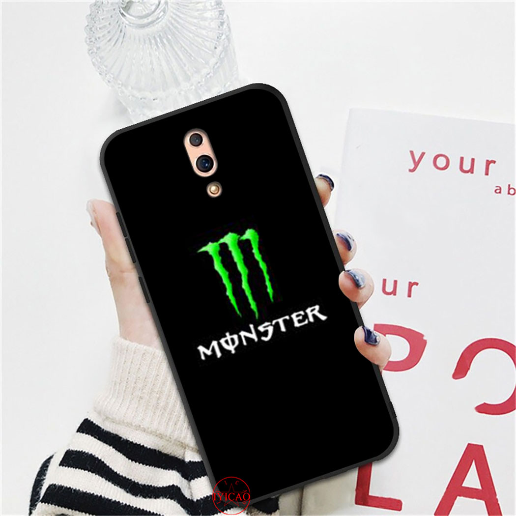 YN95 Monster Energy Silicone Case Soft Cover Realme 2 A5 3 6i 5 6 Pro X Lite 5 5i 5s Q