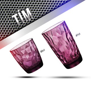 [Đủ màu - Italy] Bộ 6 Ly thủy tinh Diamond 47cl (Bormioli Rocco)