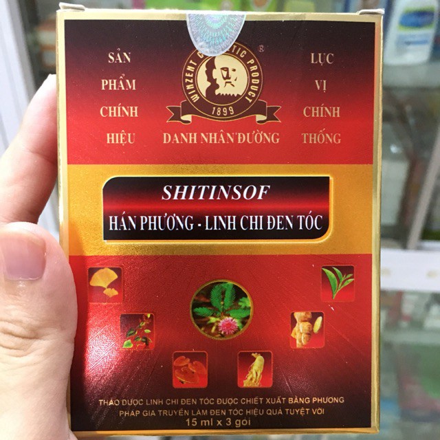 Dầu gội SHITINSOF - Hán Phương Linh Chi đen tóc
