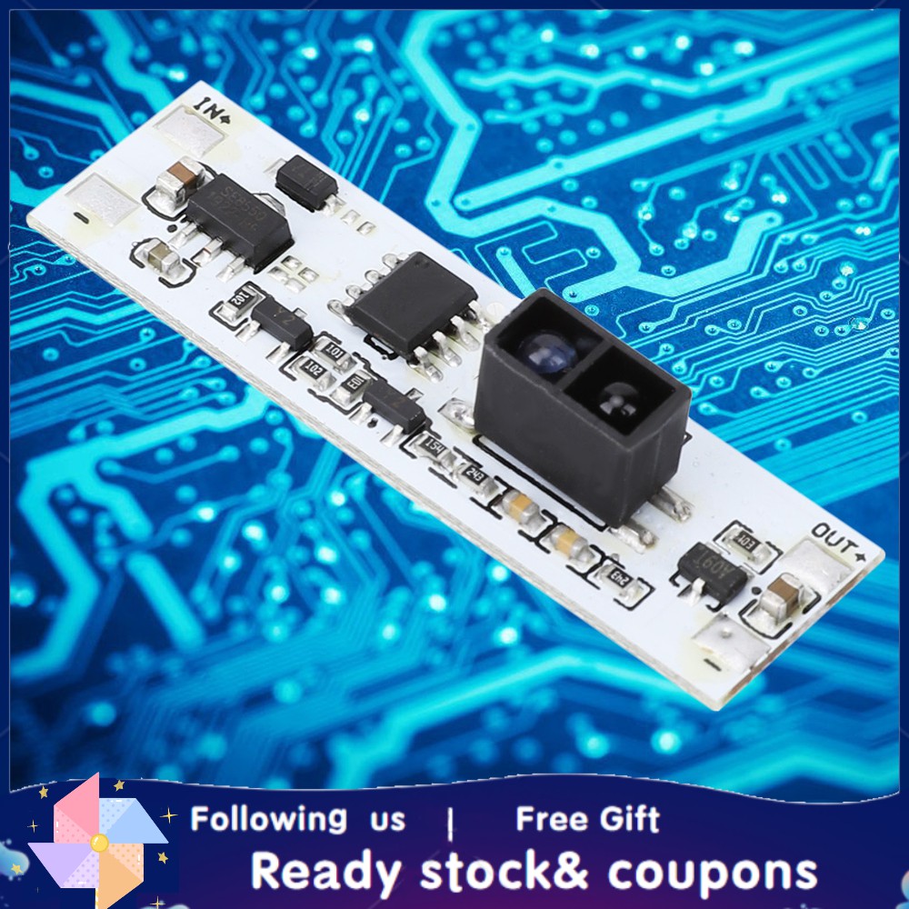 SENSOR Mô Đun Cảm Biến Tay 5-24vdc Cho Tủ Quần Áo Có Đèn Led