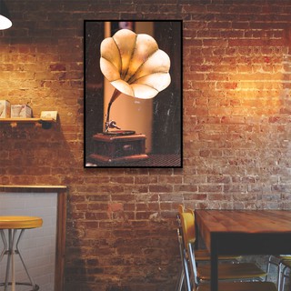 Tranh canvas cafe khổ lớn 80x120cm cực đẹp - khung hình phạm gia