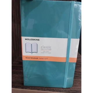 Sổ tay Moleskine - Moleskine Classic Notebook, Soft Cover, Large Squared/Grid, Myrtle Green, 192 Pages