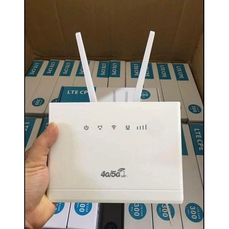 Bộ Phát Wifi 4G CPE RS980 Plus-Tốc Độ 300Mbs - 4 Cổng Mạng Lan - Kết Nối Cùng Lúc 32 User -BH 6 tháng Lỗi 1 đổi 1