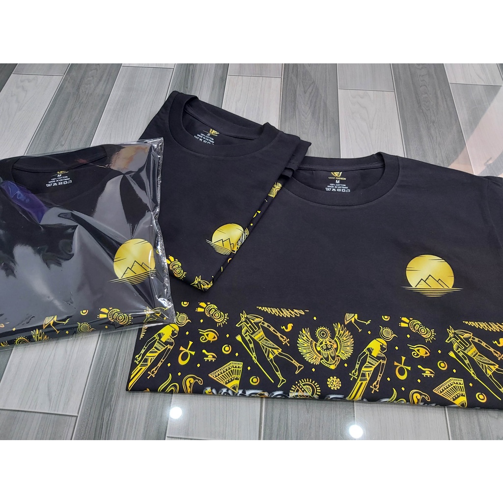 Áo Thun Hình Ai Cập - Áo Phông Basic Us 100% cotton