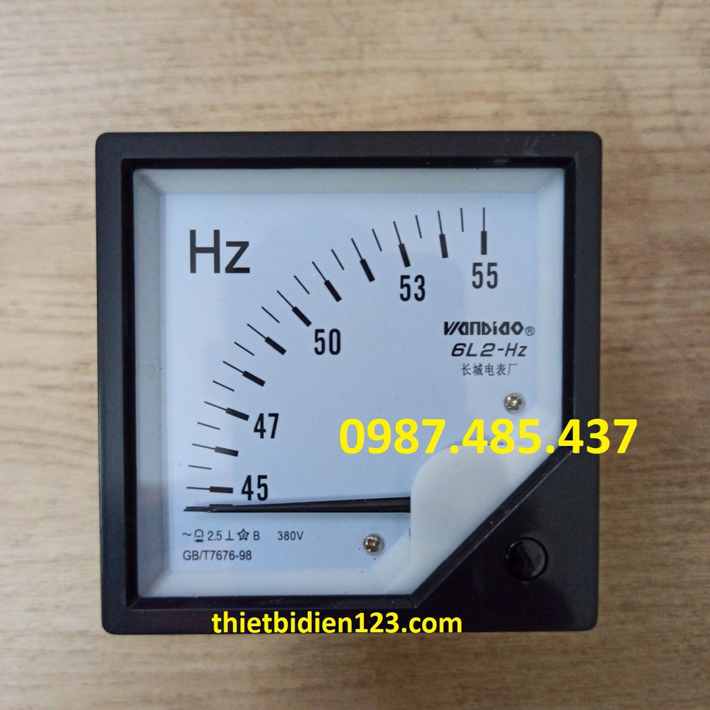 Đồng hồ đo tần số HZ - 220V 380V đồng hồ hiển thị tần số AC
