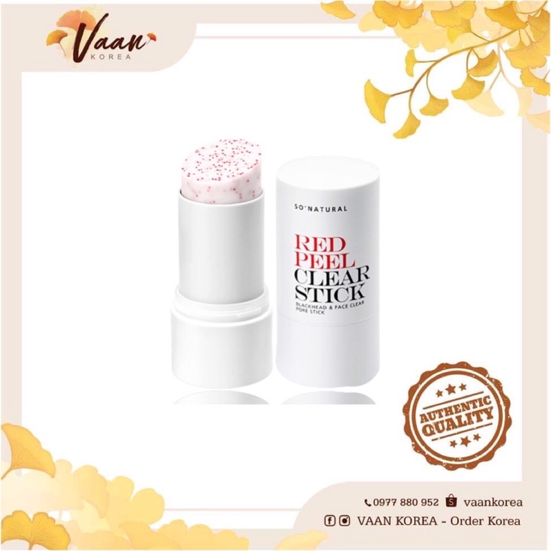 Thanh lăn Red Peel Clear Stick