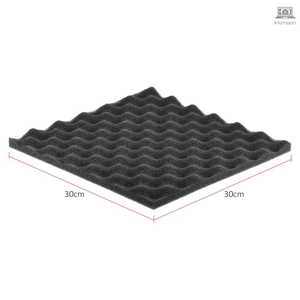 Bộ 12 miếng xốp cách âm 30 * 30cm/ 12 * 12 in cho phòng thu âm