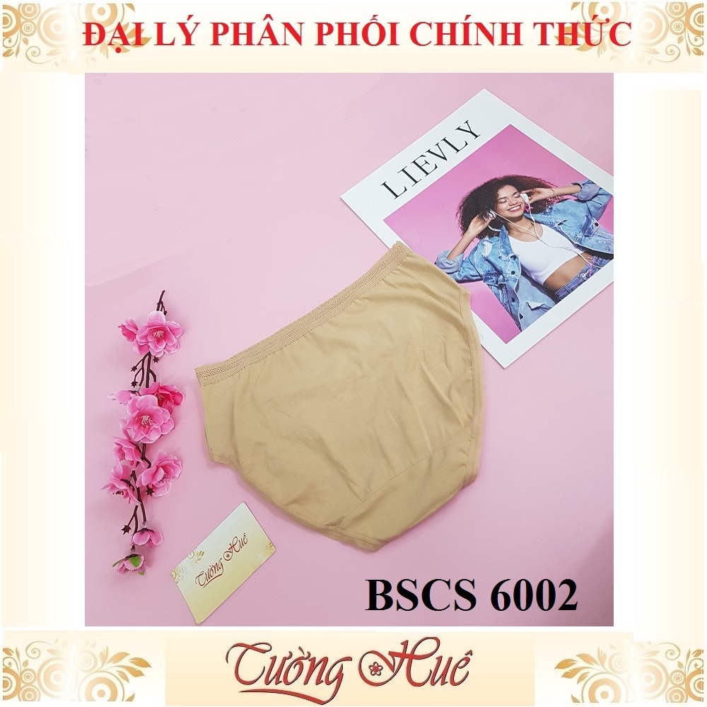 Quần lót nữ Bon Bon BSCS 6002 cotton trơn lưng cao.