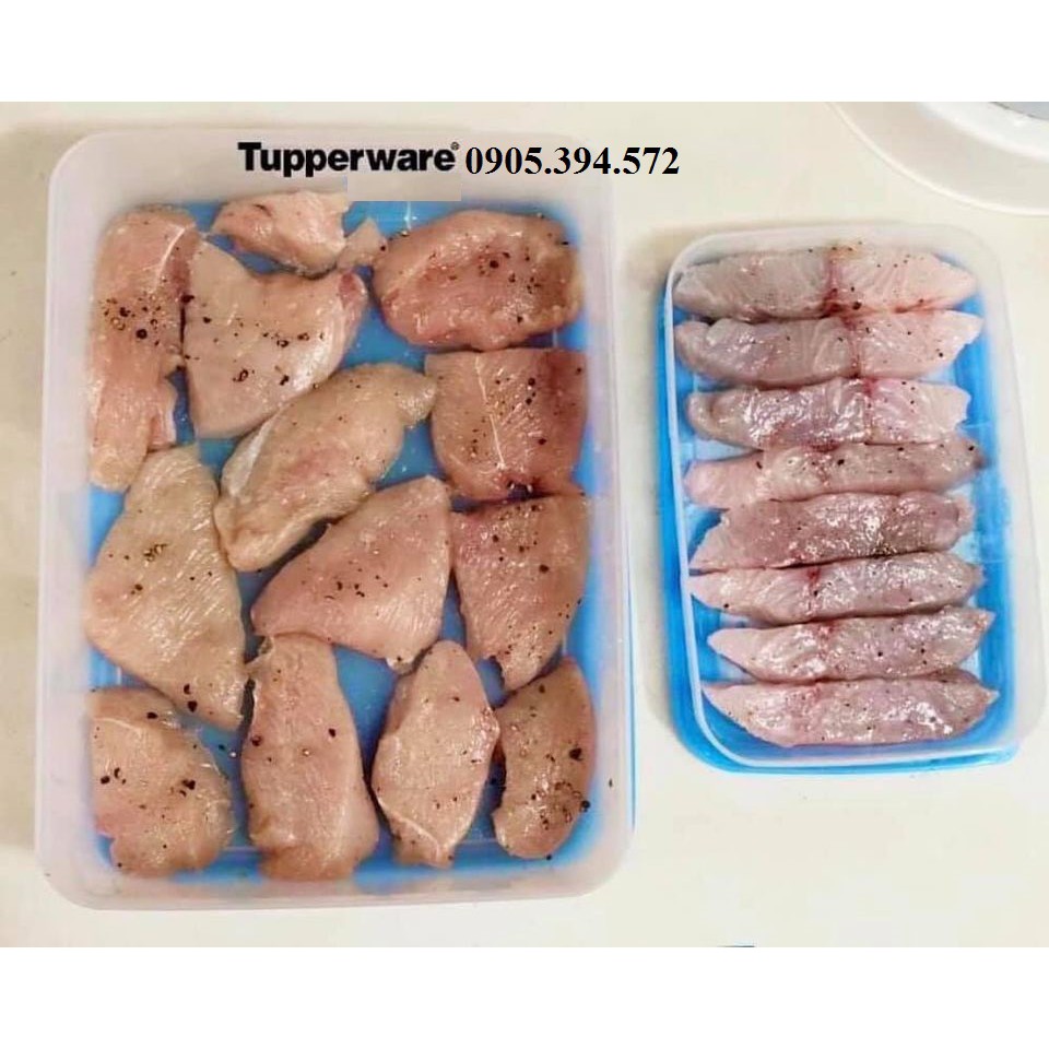 Bộ hộp trữ đông Tupperware - Freezermate Fit set (7 hộp) - Nhựa nguyên sinh