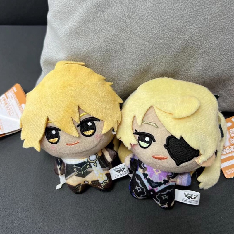 Hmg Đồ Chơi Búp Bê Nhồi Bông 10cm Genshin Va Chạm Venti Tartaglia Zhongli Kazuha Xiao Albedo Gorou Shogun