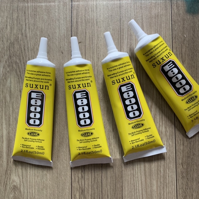 Keo Dán Điện Thoại E8000/T7000 (50ml) Đen | Trắng