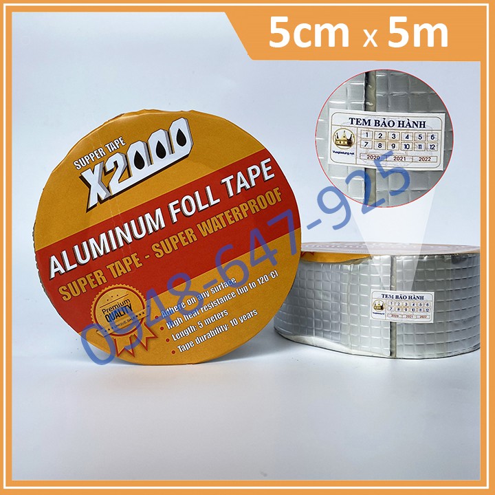 [FREE SHIP ❤️] BĂNG KEO CHỐNG THẤM X2000 - THÁI LAN (CHÍNH HÃNG)
