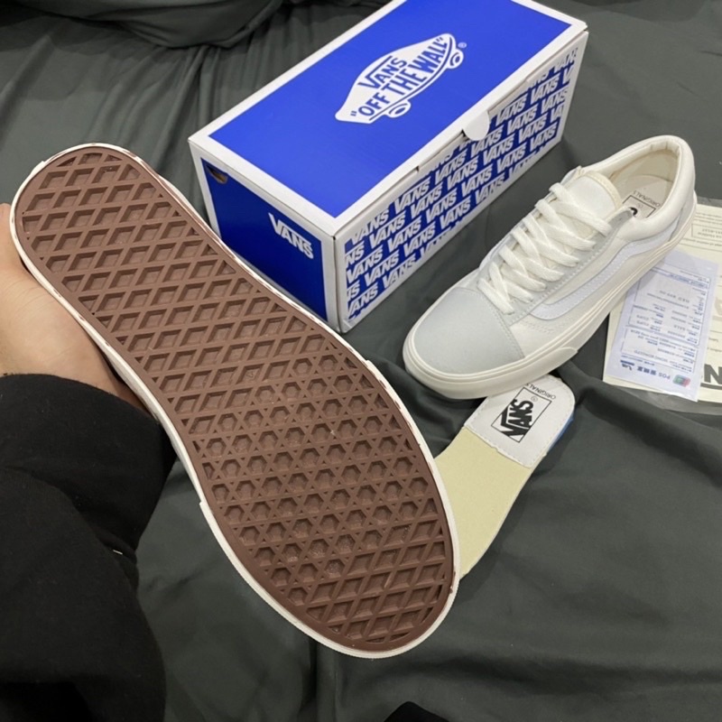 GIÀY VAN STYLE 36 TRẮNG XÁM SC