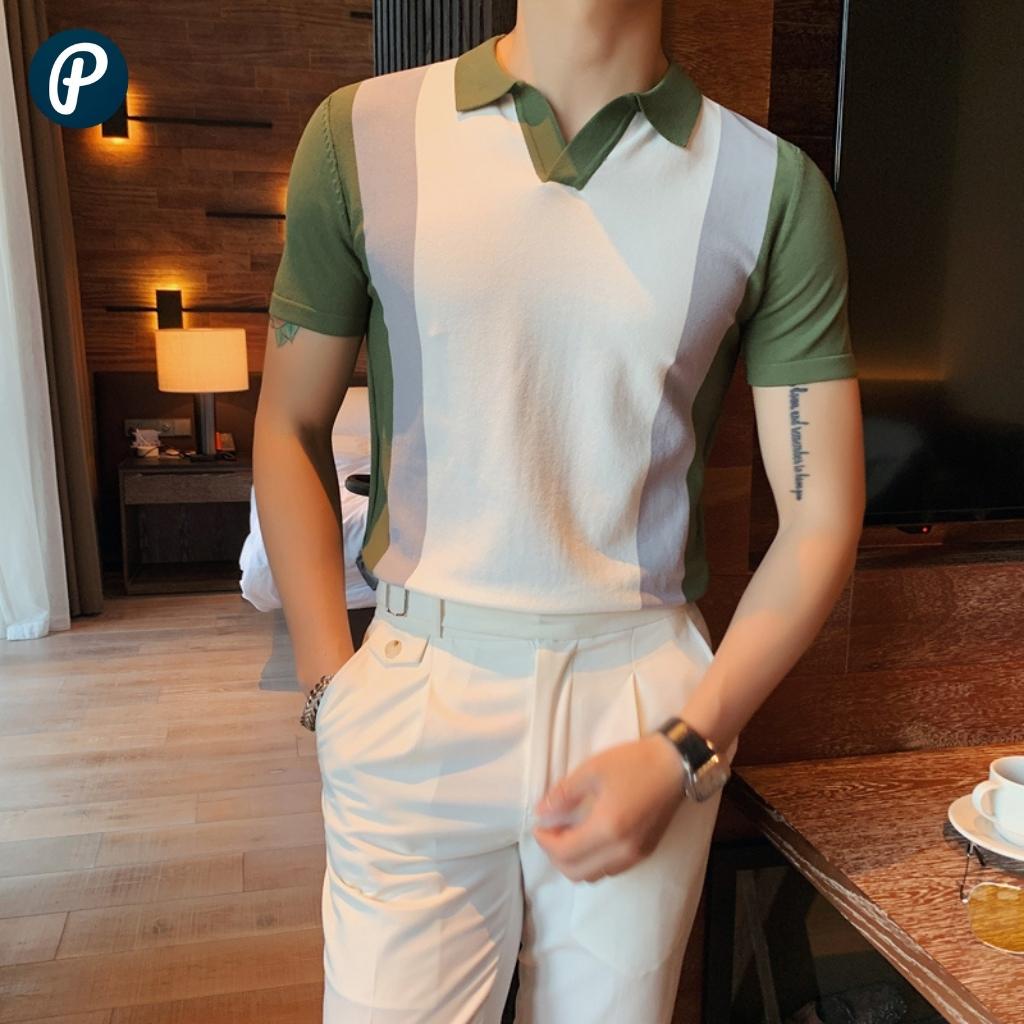 Áo Polo Nam Cổ Bẻ Mante PoloPlesure Vải Cotton Xuất Xịn Chuẩn Form Sang Trọng Thanh Lịch