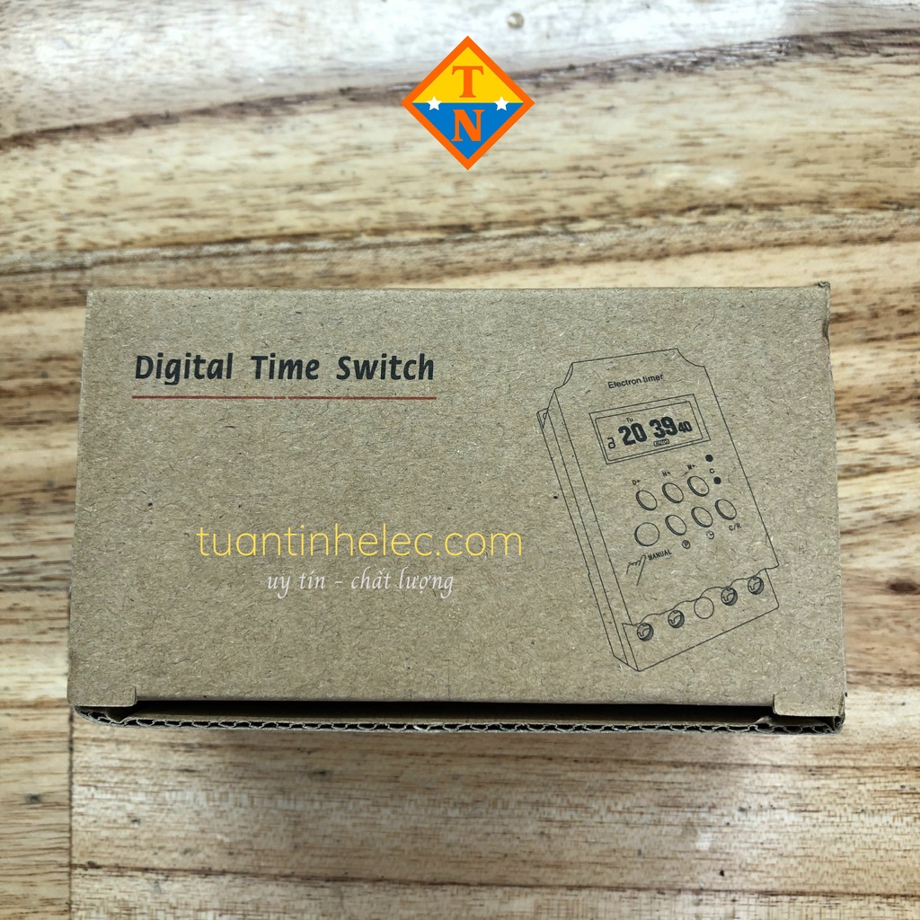 Timer hẹn giờ điện tử KG316T-II/25A/220Vac- bộ hẹn giờ tự động có khóa phím