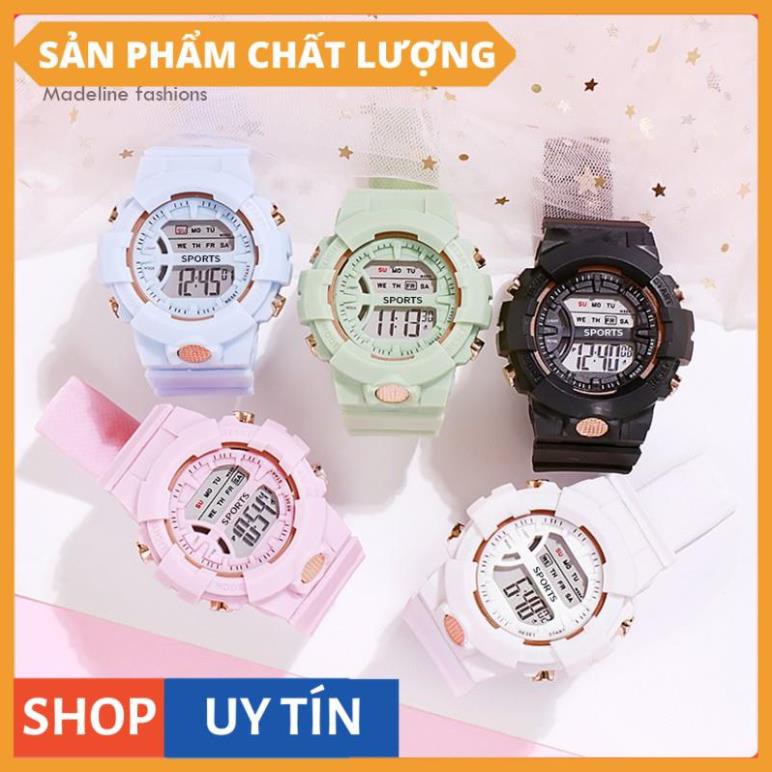 Đồng hồ điện tử nam nữ SPORTS thể thao, mẫu mới tuyệt đẹp, full chức năng, chống nước tốt ( Mã: AAS03 ) [Hàng Cao Cấp]