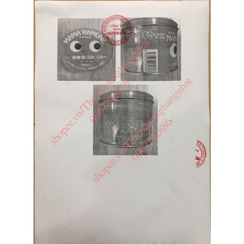 KẸO BIẾNG ĂN NHẬT BẢN MAMA RAMUNE 200 VIÊN