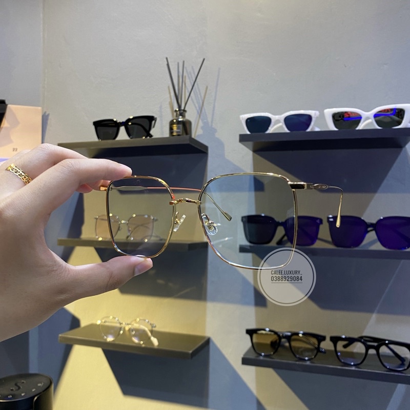 Kính REME tròng vàng 👓Freeship 👓 Gọng kính mát cao cấp nam nữ - FULLBOX