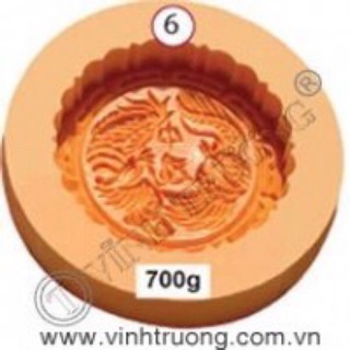 Khuôn bánh Trung thu gõ nhựa cao cấp Vĩnh 700gr