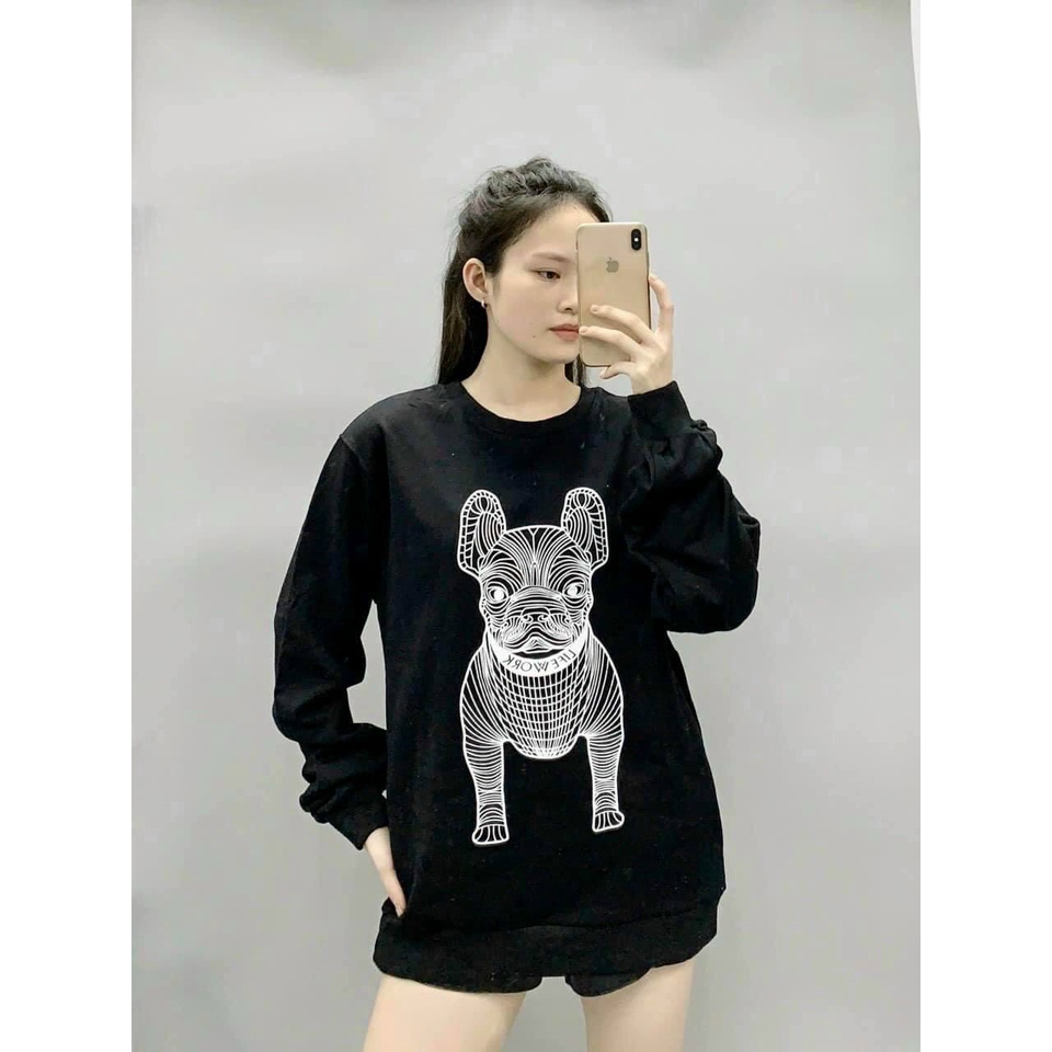ÁO NỈ NỈ IN HÌNH TRẺ TRUNG - PHONG CÁCH UNISEX | BigBuy360 - bigbuy360.vn