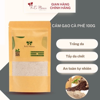100g bột cám gạo cà phê