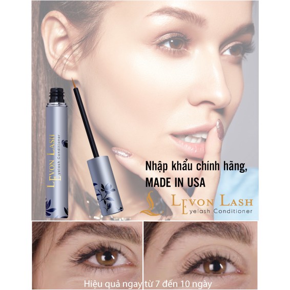 DƯỠNG DÀY, DÀI MI LEVON LASH NHẬP KHẨU CHÍNH HÃNG 4ML
