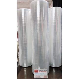 (3,2kg) Cuồn PE - Cuộn Quấn Nilon Trong Suốt Khổ 50cm (Lõi dày)