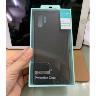 Ốp lưng memumi siêu mỏng 0.3mm samsung note 10 pro / note 10 plus / 10+ - chính hãng