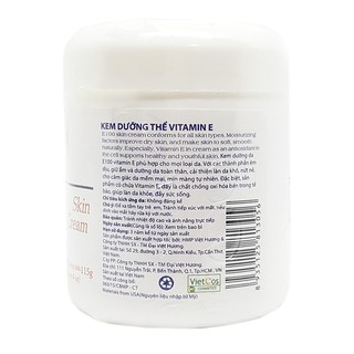 KEM DƯỠNG THỂ VITAMIN E BÔNG LÚA 115G