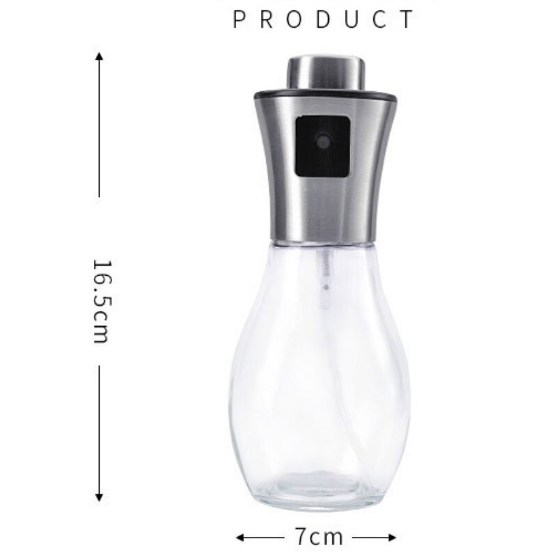 Bình Xịt Dầu Ăn Bằng Thép Không Gỉ Dung Tích 200ml