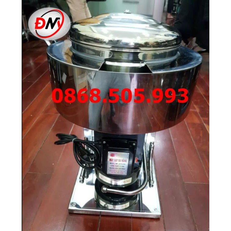 Máy xay thịt làm giò chả, pate, xúc xích có bao đá, công suất 1,1KW