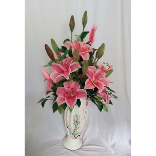 Nguyên liệu làm hoa ly từ vải voan. Nguyên liệu Dụng cụ làm hoa voan