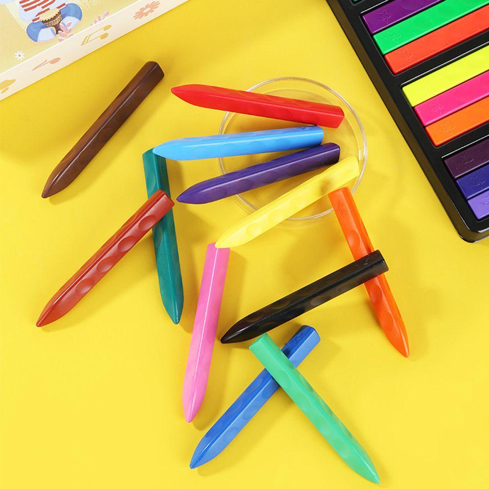 Bút Chì Màu Đầu Tam Giác Có Thể Xóa Được Dành Cho Trẻ Em